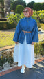 Julia Denim Poncho