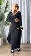 Asymmetric Lycra Top