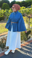 Julia Denim Poncho