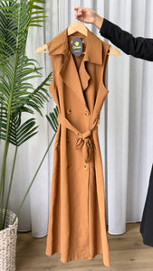 Trench Vest Long