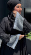 Pearl Sleeve Abaya
