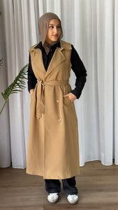 Trench Vest Long