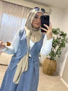 Aya Denim Vest