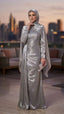 PEARL SCARF DRESS