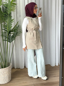 Short Trench Vest