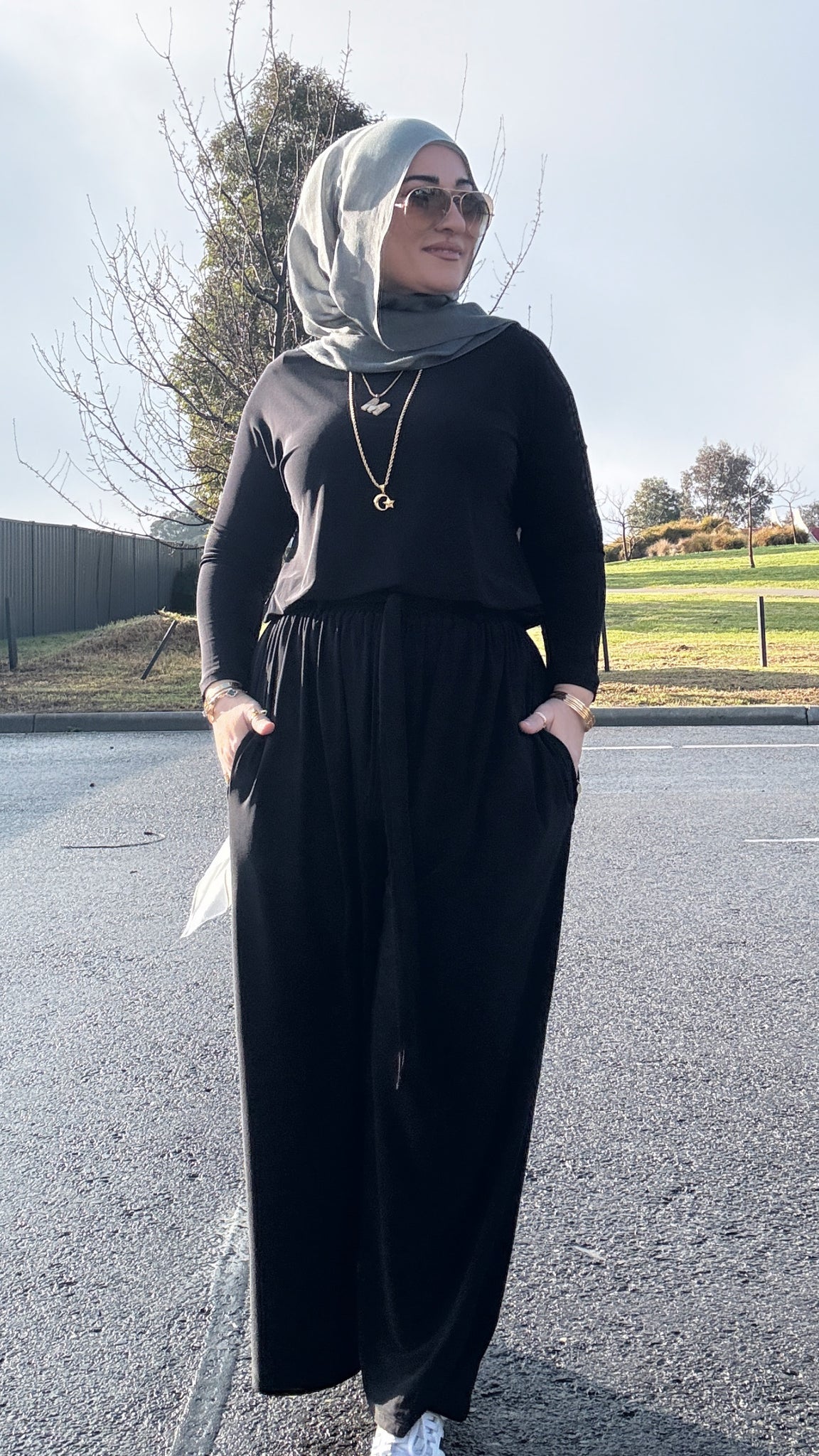 Lycra Skirt Pants