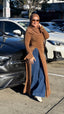 SLIT LYCRA DRESS