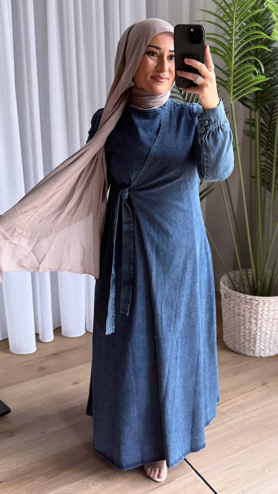 Defne Denim Dress