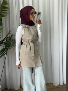 Short Trench Vest