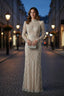 BEIGE DRESS