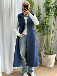 Trench Vest Long
