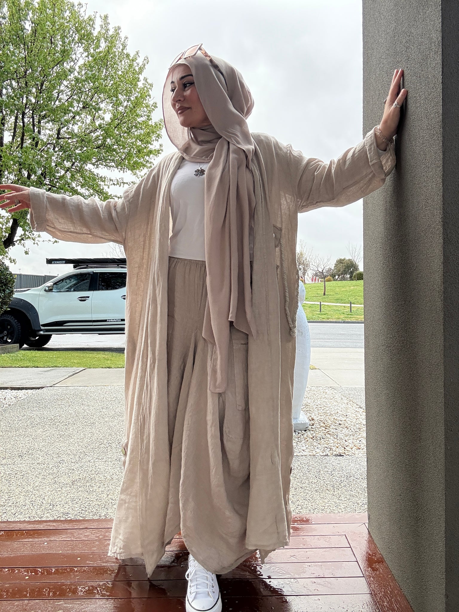 Linen Skirt