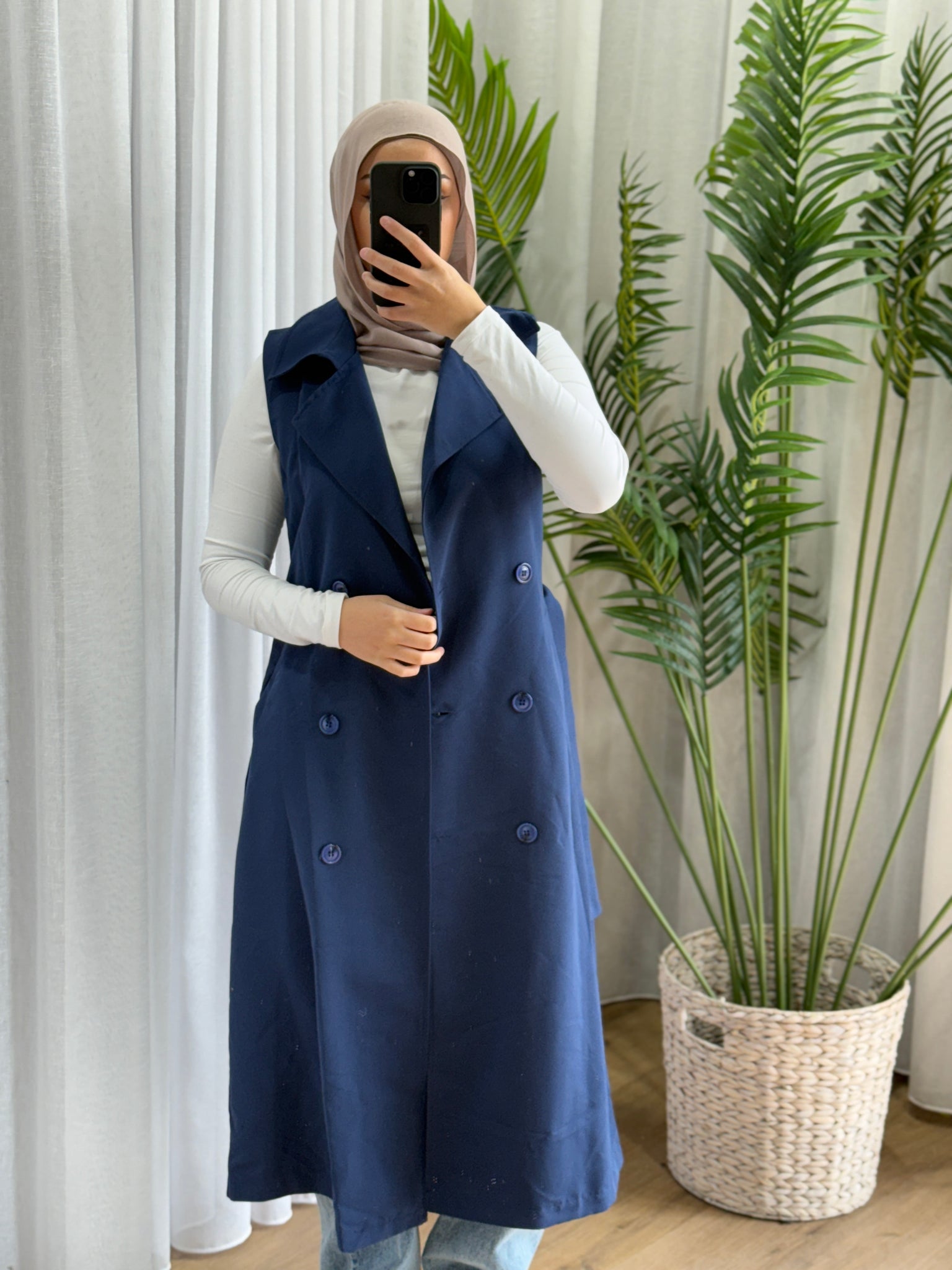 Trench Vest Long