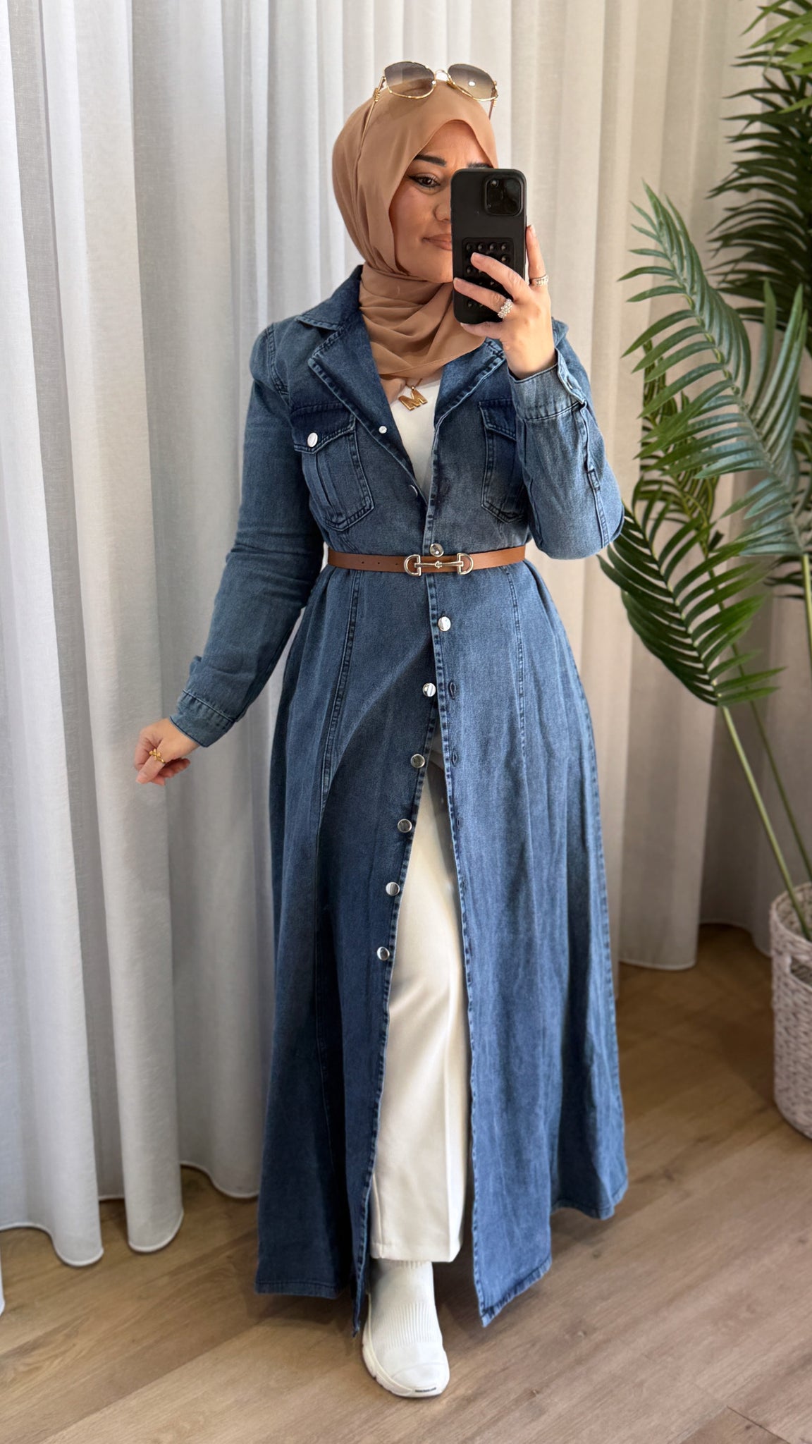 Aida Denim Dress