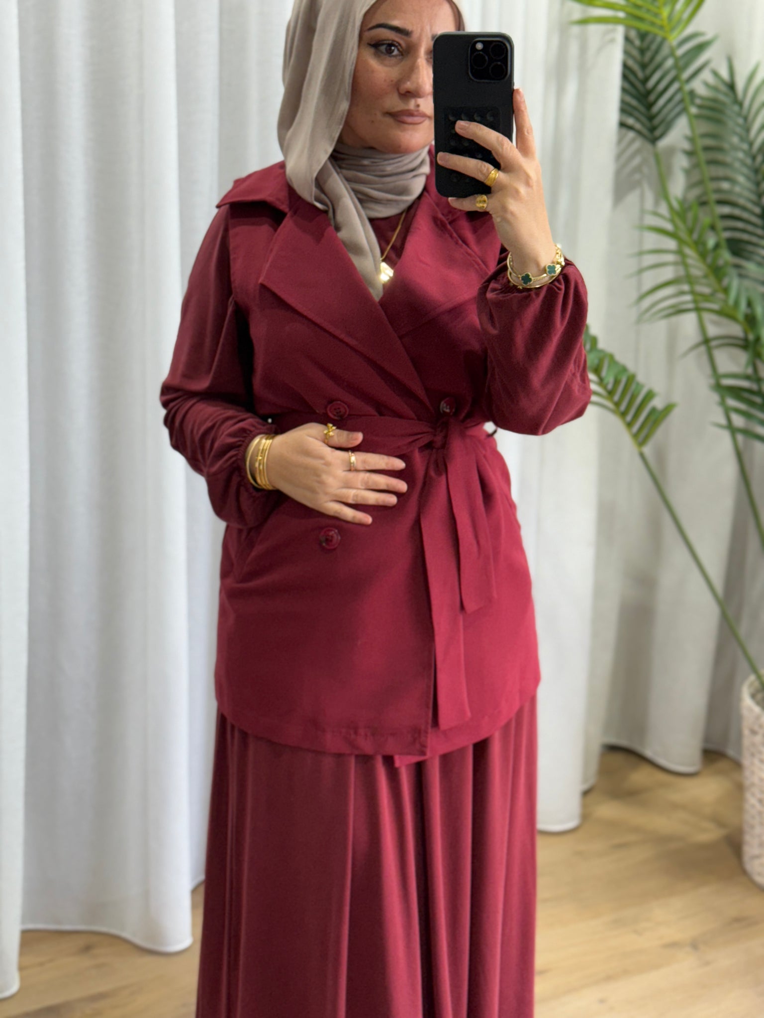 Short Trench Vest