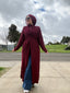 HOODED CARDIGAN