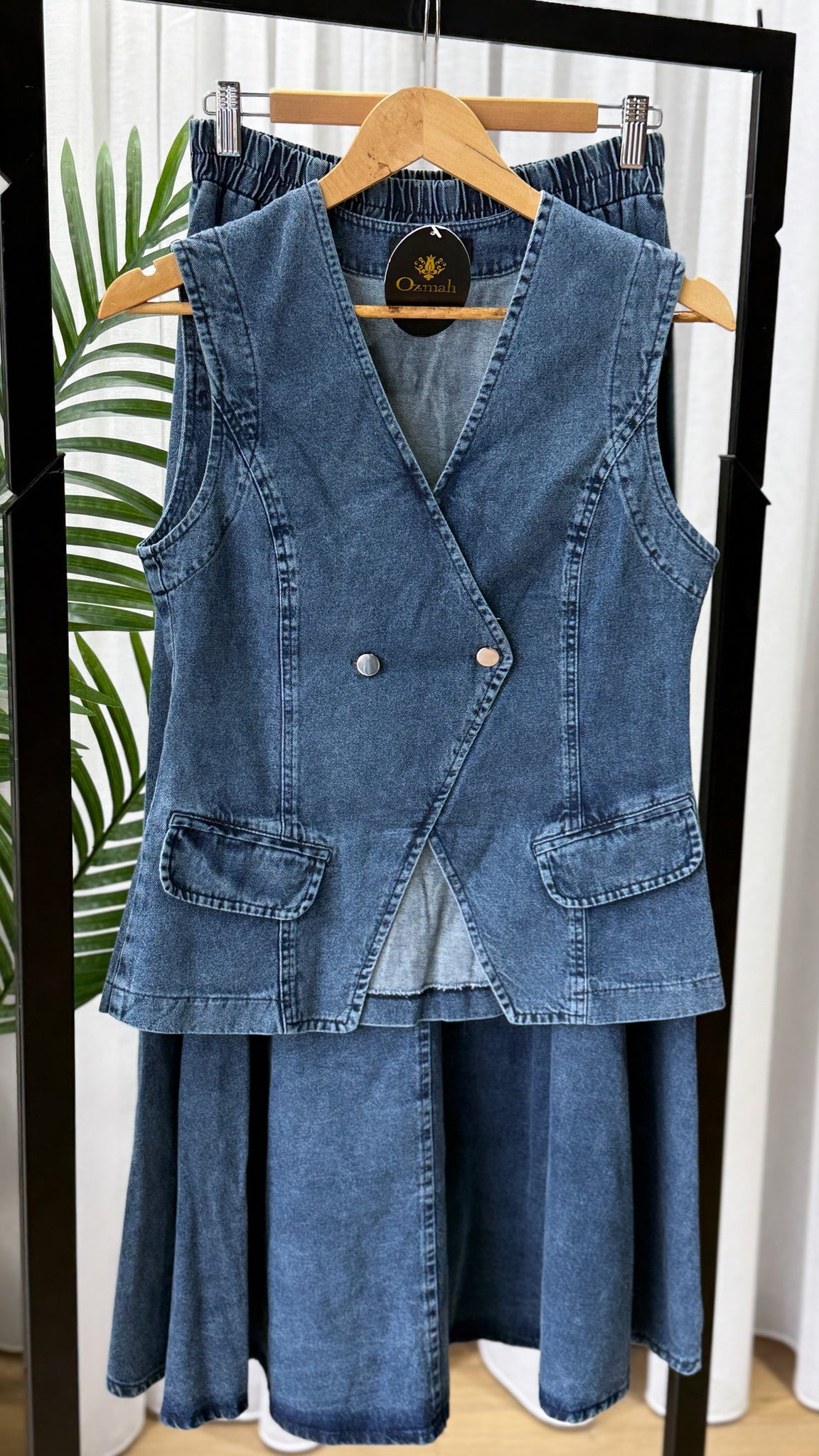 Aya Denim Vest