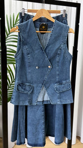 Aya Denim Vest