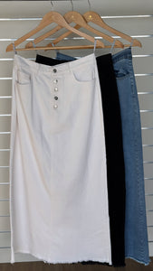 Classic Denim Skirt