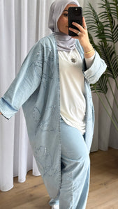 Blue Sequence Cape