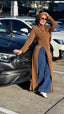 SLIT LYCRA DRESS