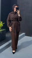BELT PLEAT PANTS