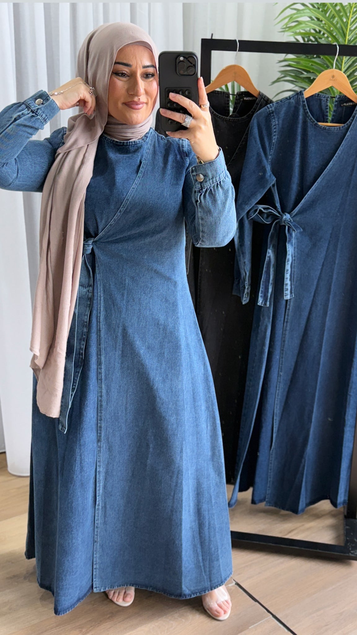Defne Denim Dress