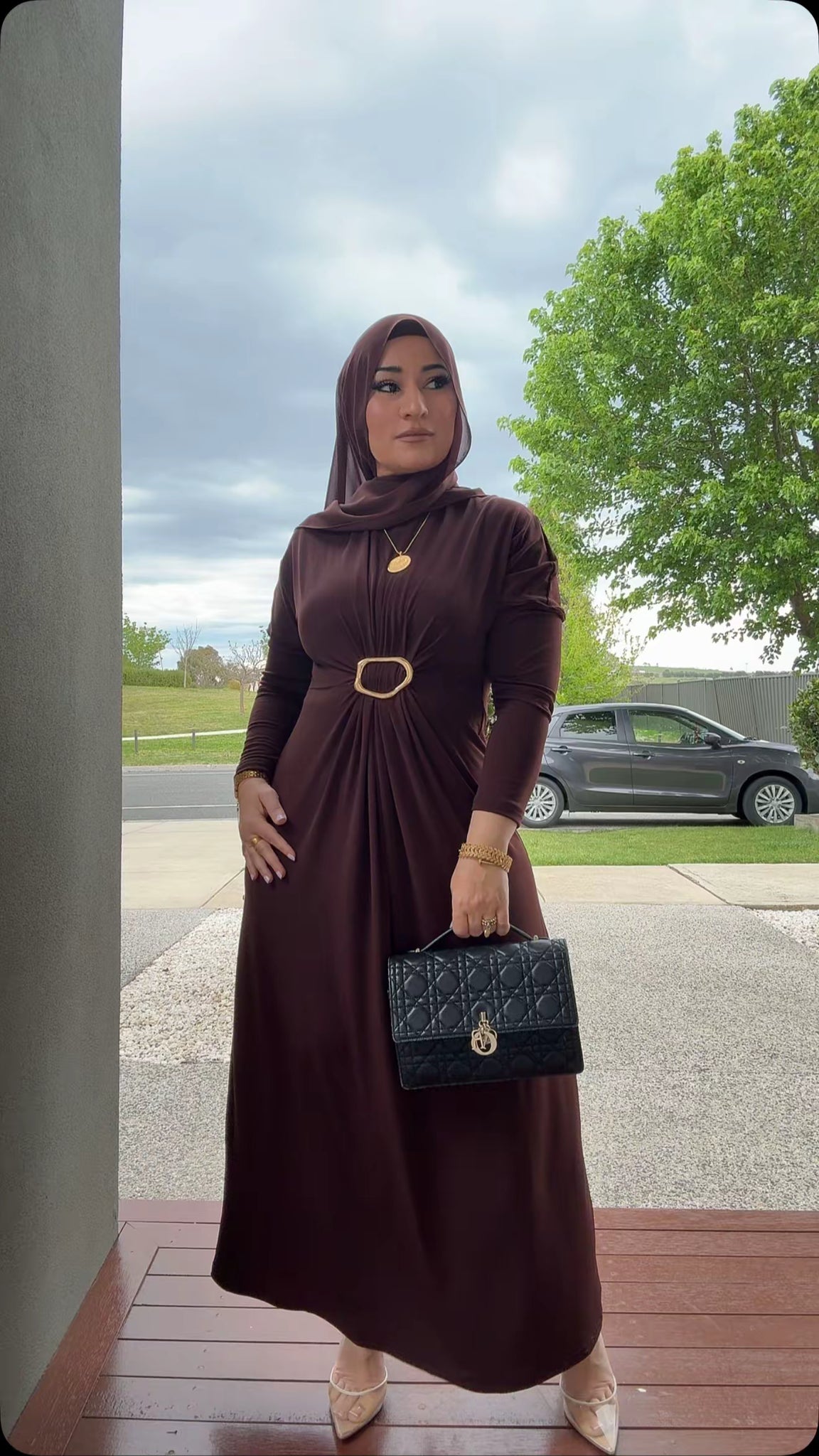 Lycra Buckle Dress