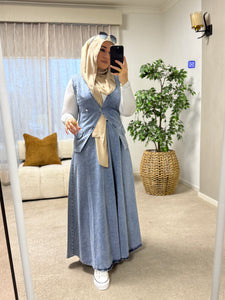 Aya Denim Skirt