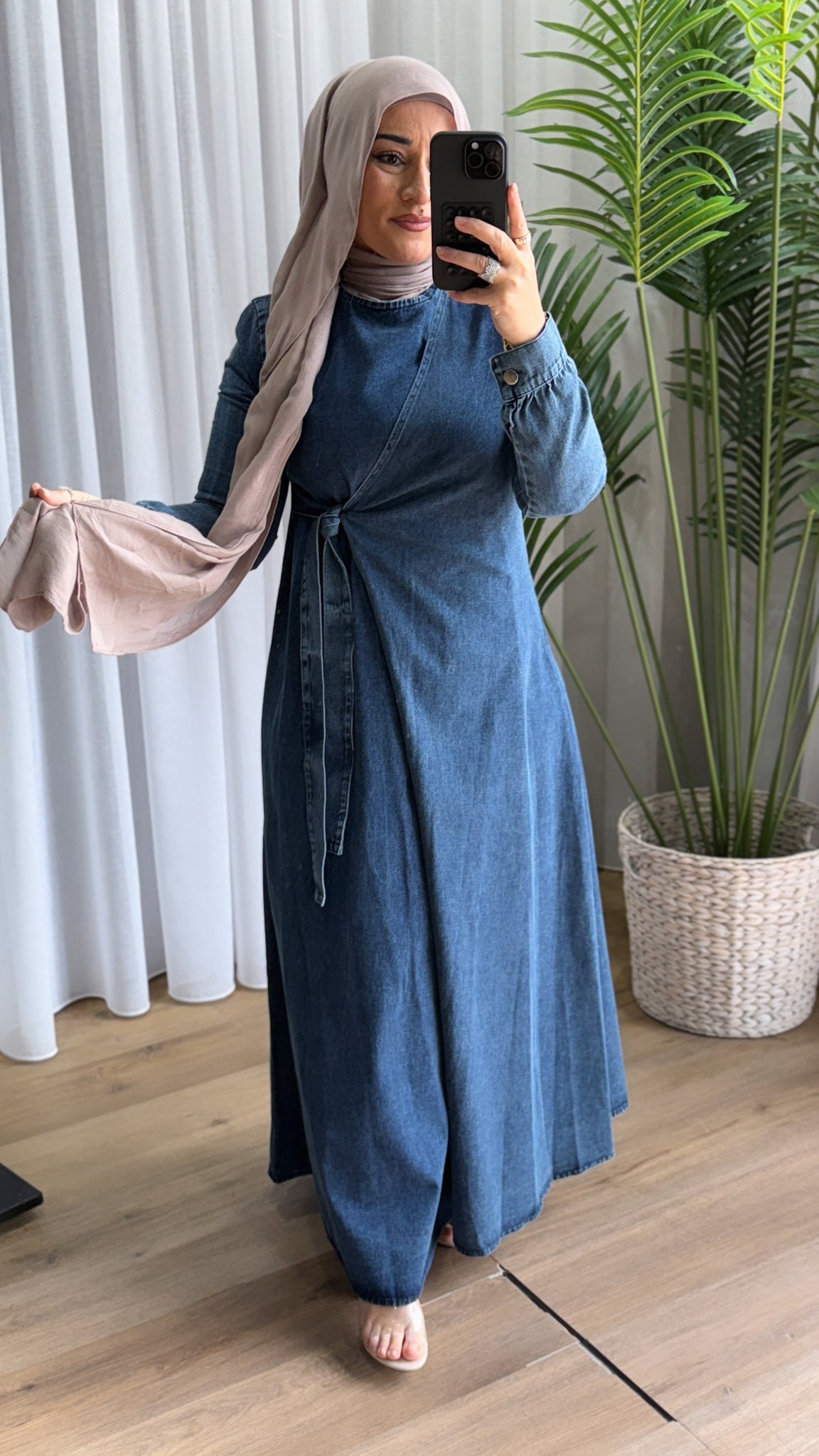 Defne Denim Dress