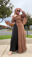 SLIT LYCRA DRESS