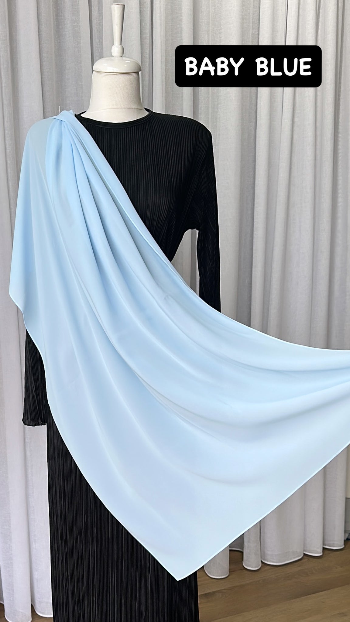 Shiffon Crepe Scarfs