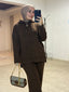 TRACK KNIT SET