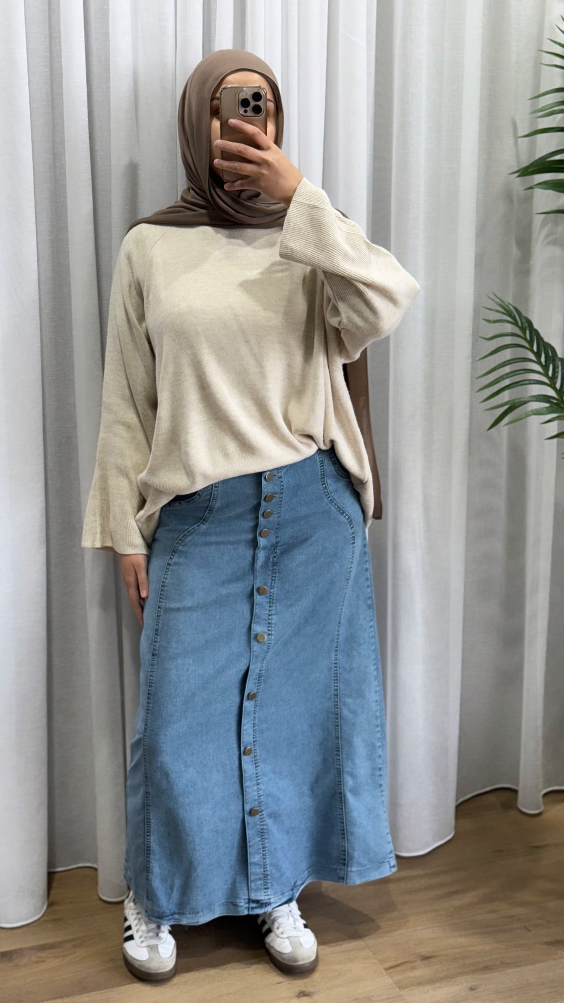 Seda Denim Skirt