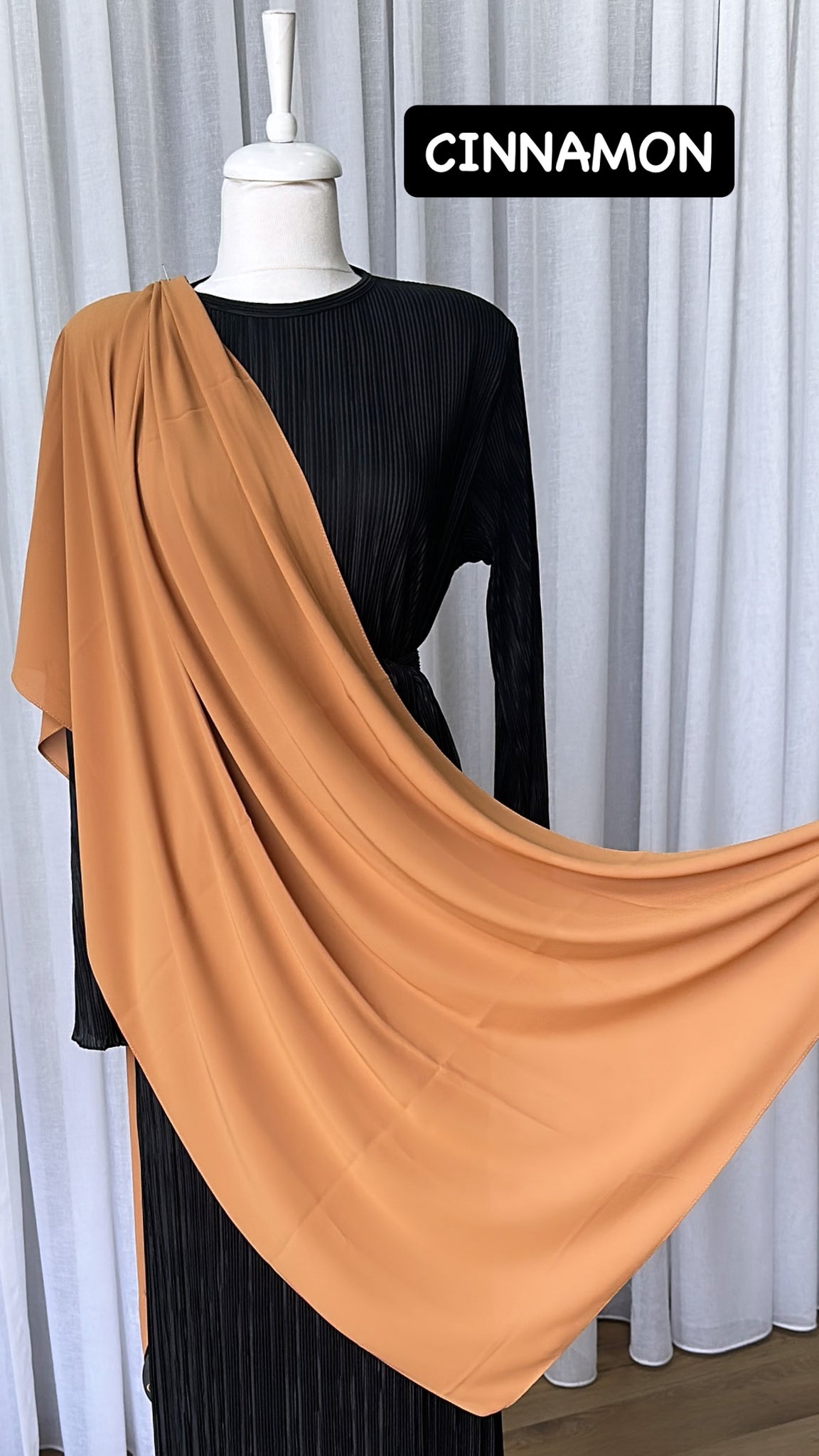 Shiffon Crepe Scarfs
