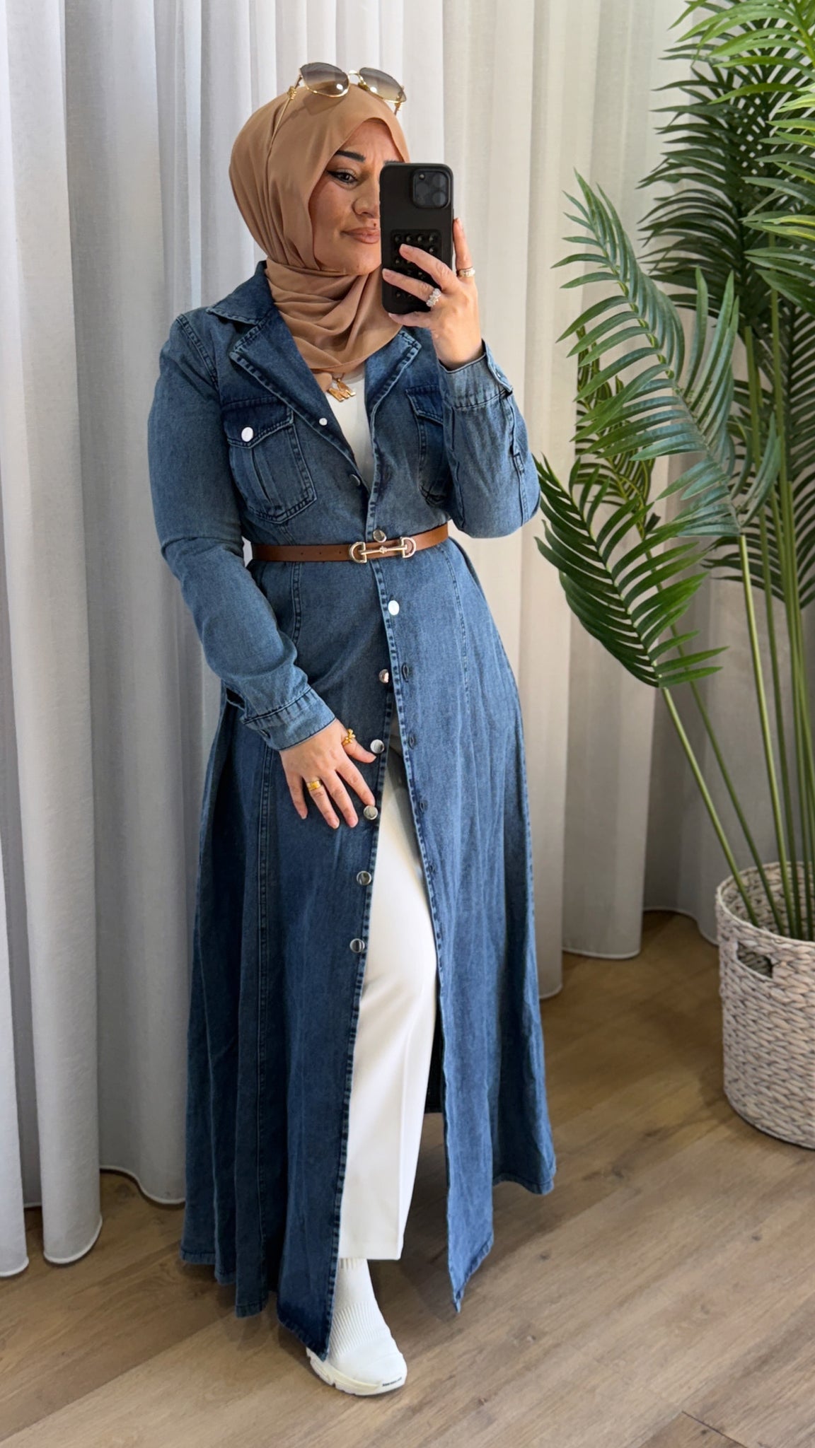 Aida Denim Dress