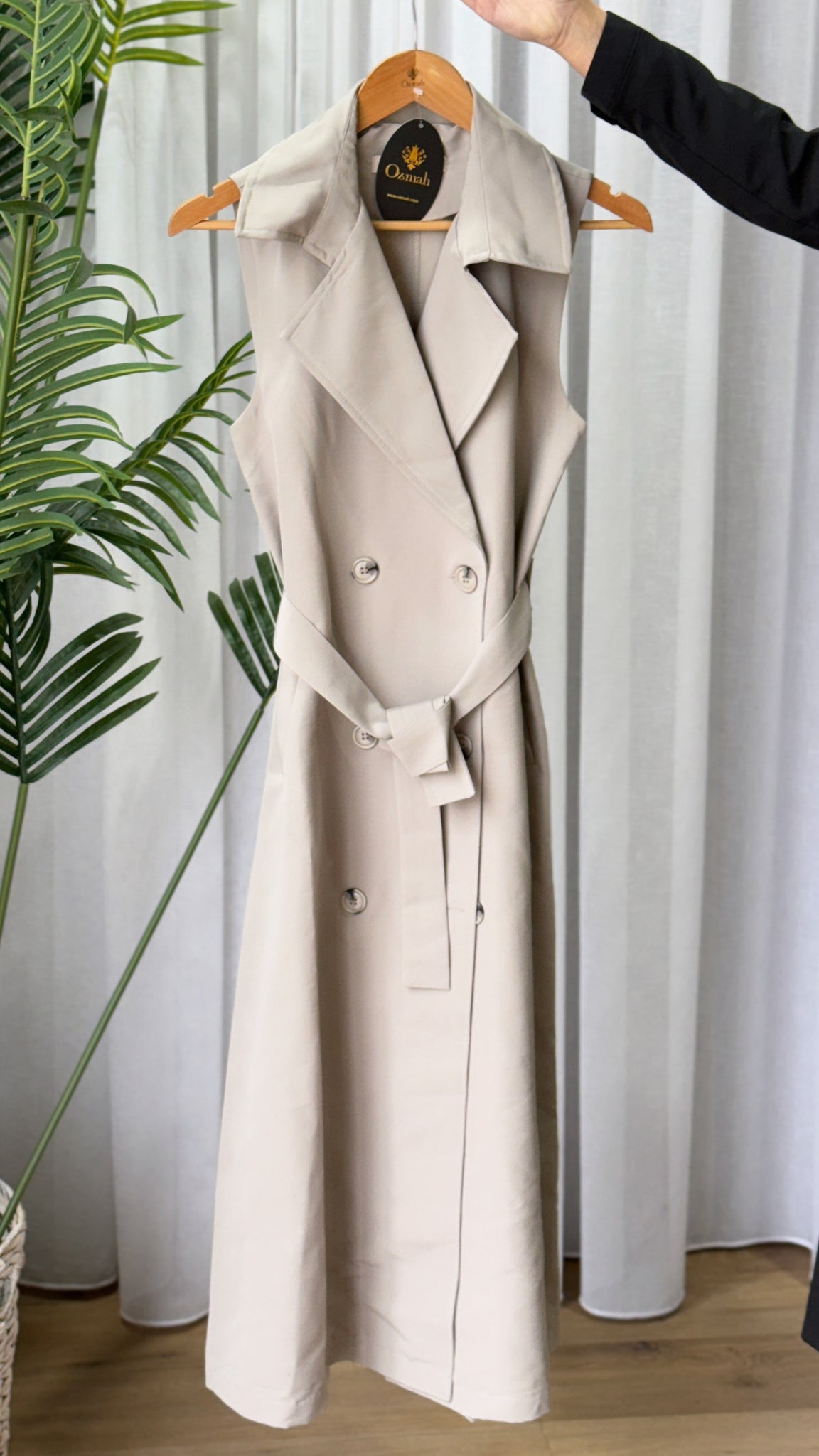 Trench Vest Long