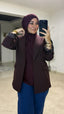 LEOPARD BLAZER