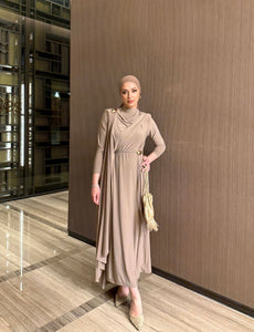 Brooch Lycra Dress