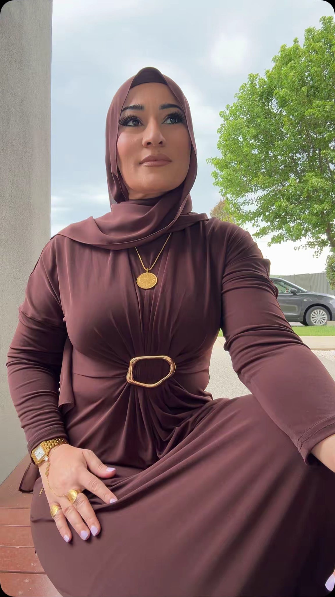 Lycra Buckle Dress