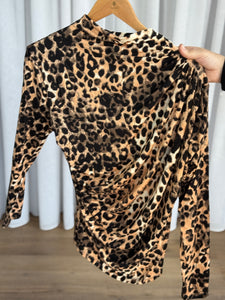 Leopard Chanel Top