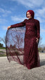 SEQUENCE CAPE DRESS