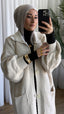 Turtleneck Cardigan