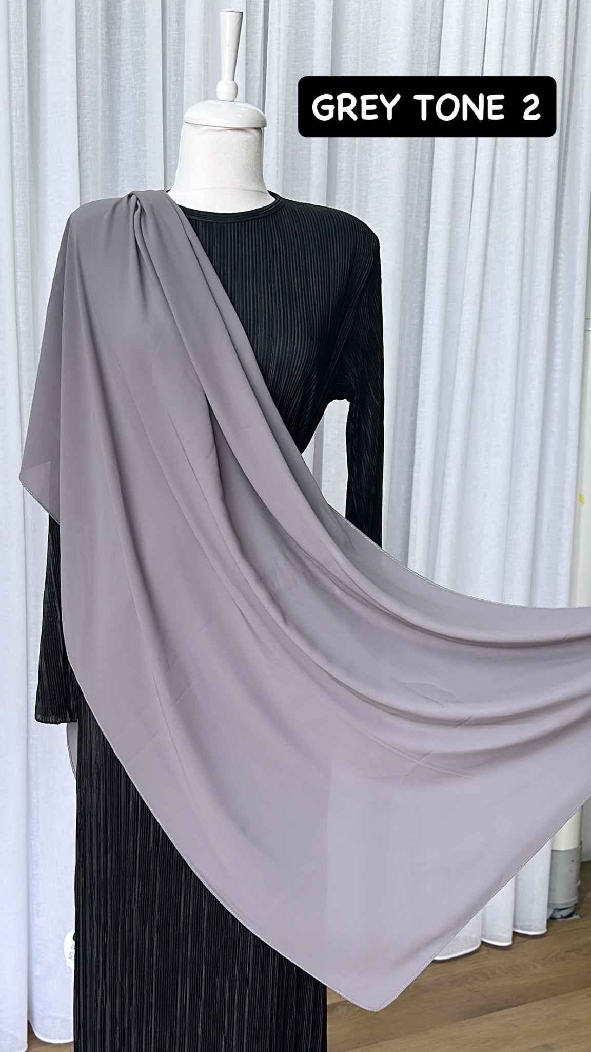 Shiffon Crepe Scarfs