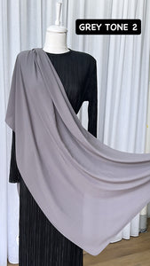 Shiffon Crepe Scarfs