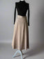 Satin Belt Skirt