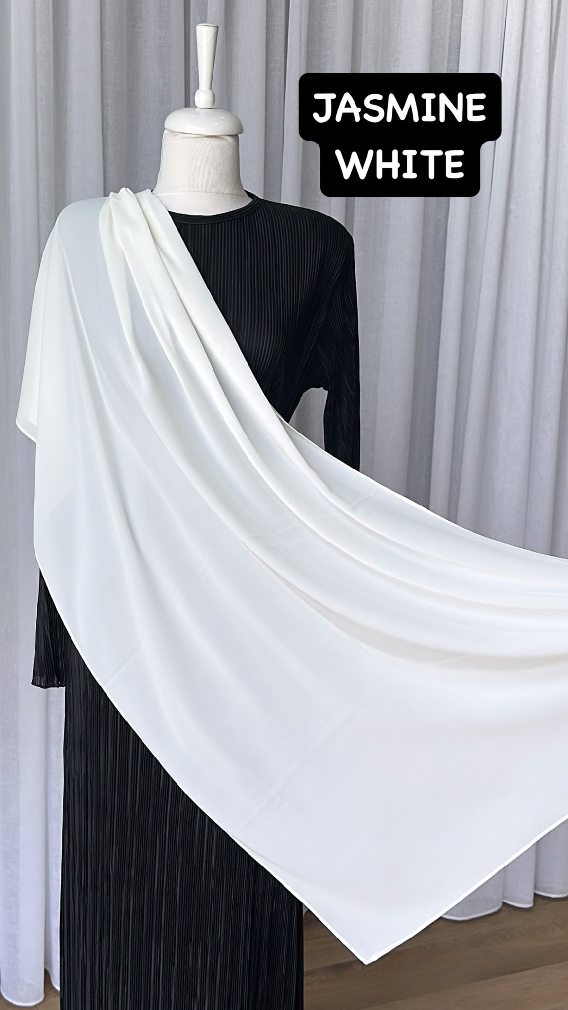 Shiffon Crepe Scarfs