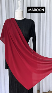 Shiffon Crepe Scarfs