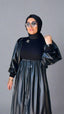 Half Leather Dress